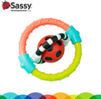 Sassy Spin & Chew Flexible Ring Rattle