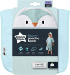 Tommee Tippee Splashtime Hooded Poncho Towel, 2-4 Years, Blue