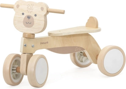 VIGA PolarB Wooden Balance Bike – Bear Design
