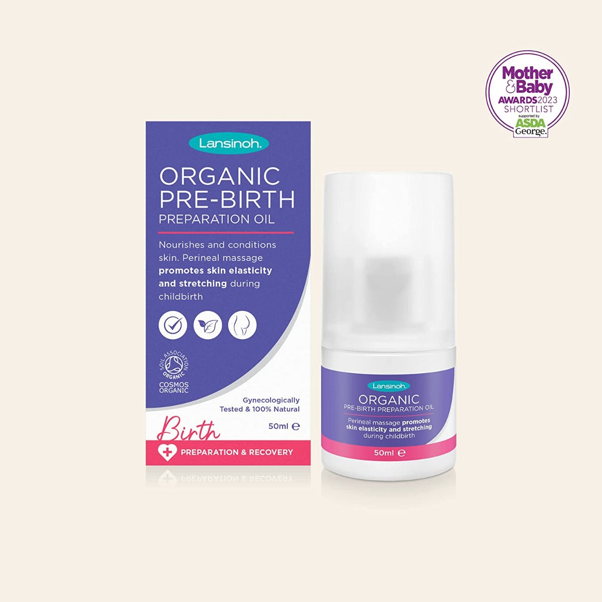 Lansinoh Organic Pre-Birth Preparation Oil