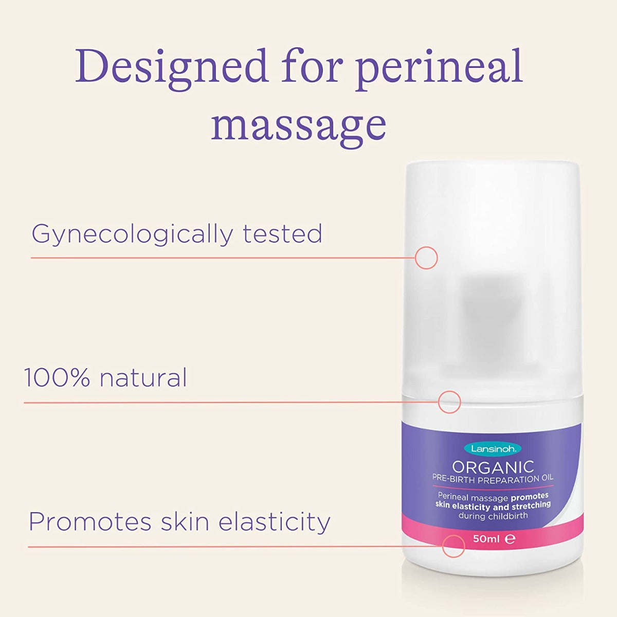 Lansinoh Organic Pre-Birth Preparation Oil