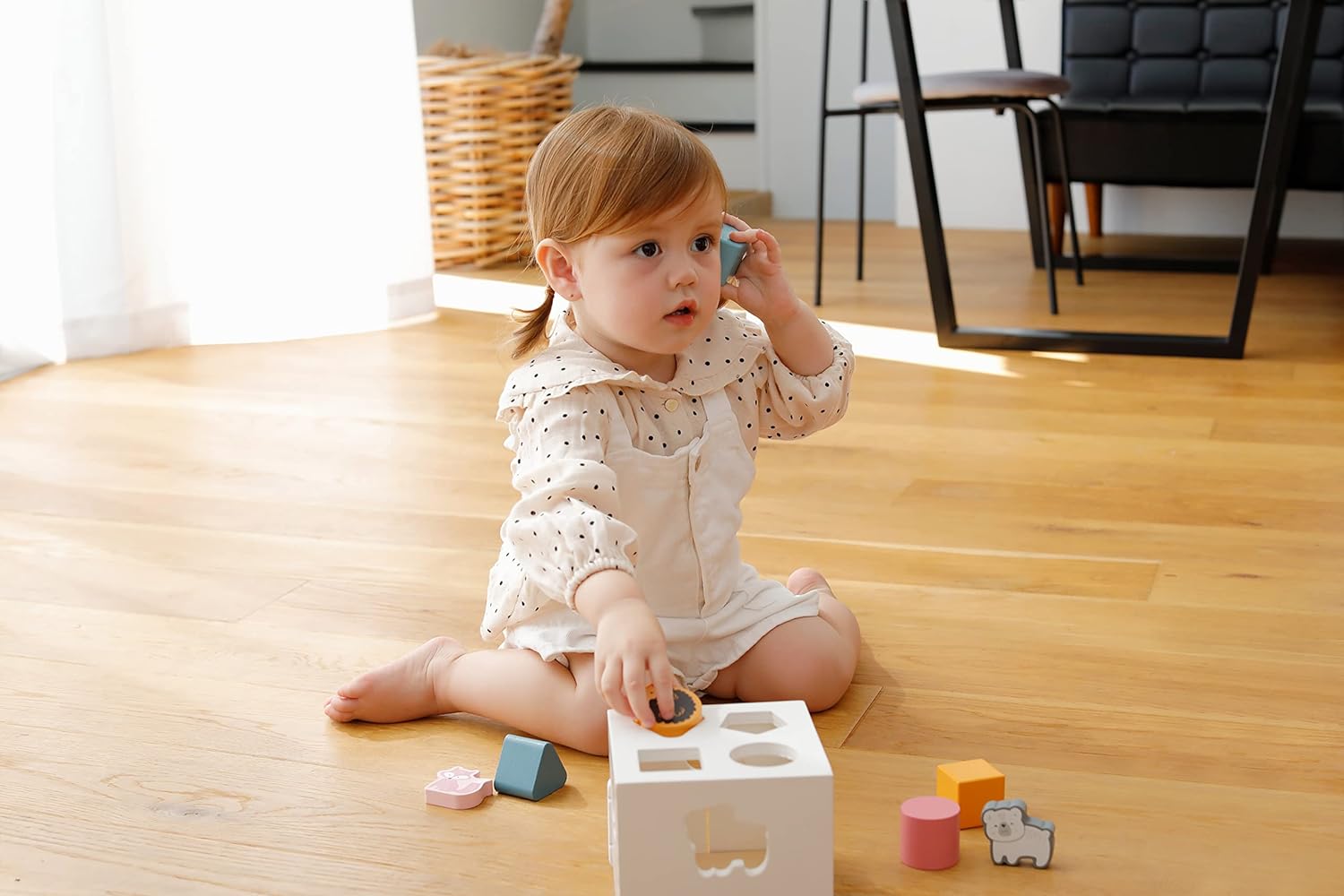 Viga Shape Sorter with Music Blocks