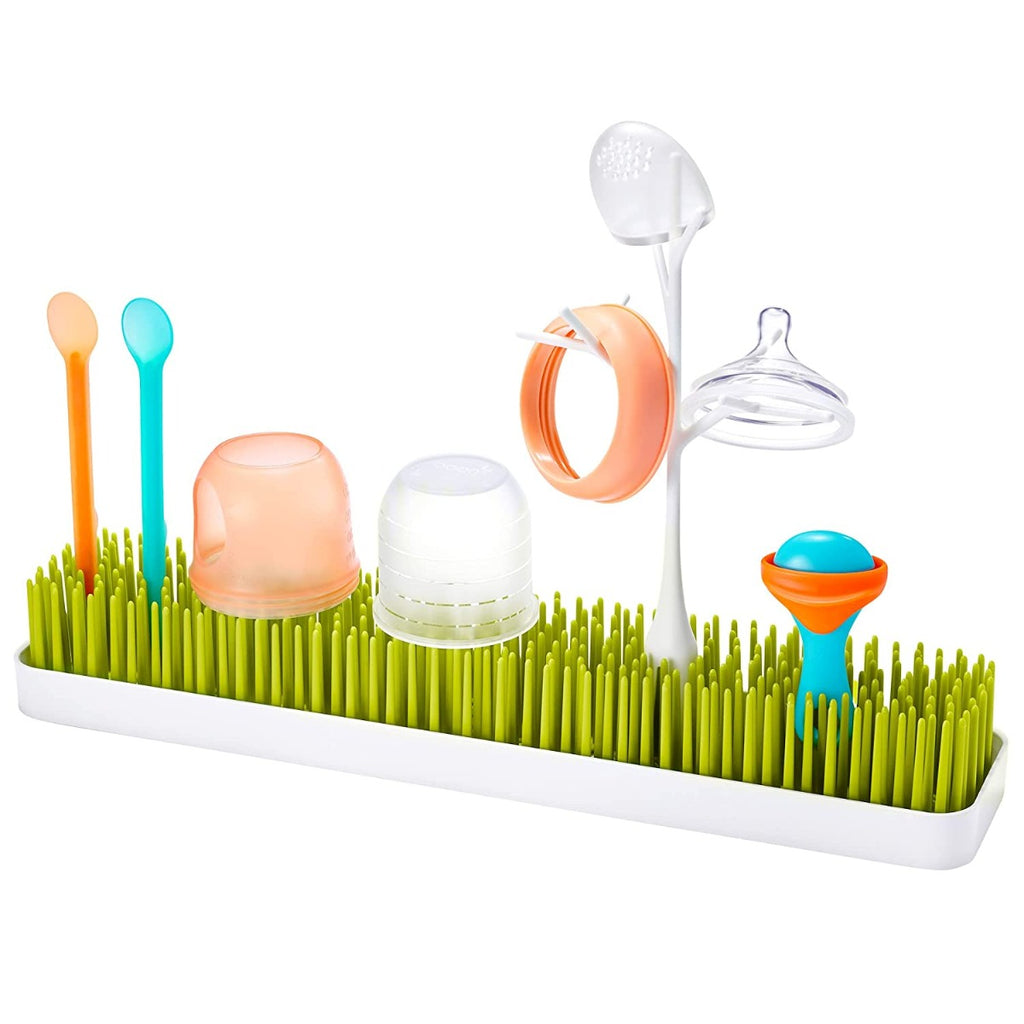 Boon- Patch Countertop Drying Rack, Green