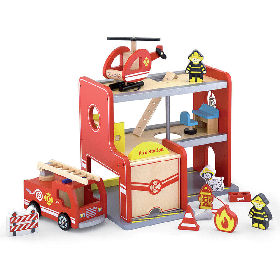 viga Fire Station w/Accessories