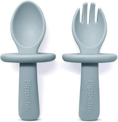 Pippeta My 1st Spoon & Fork - Sea Salt