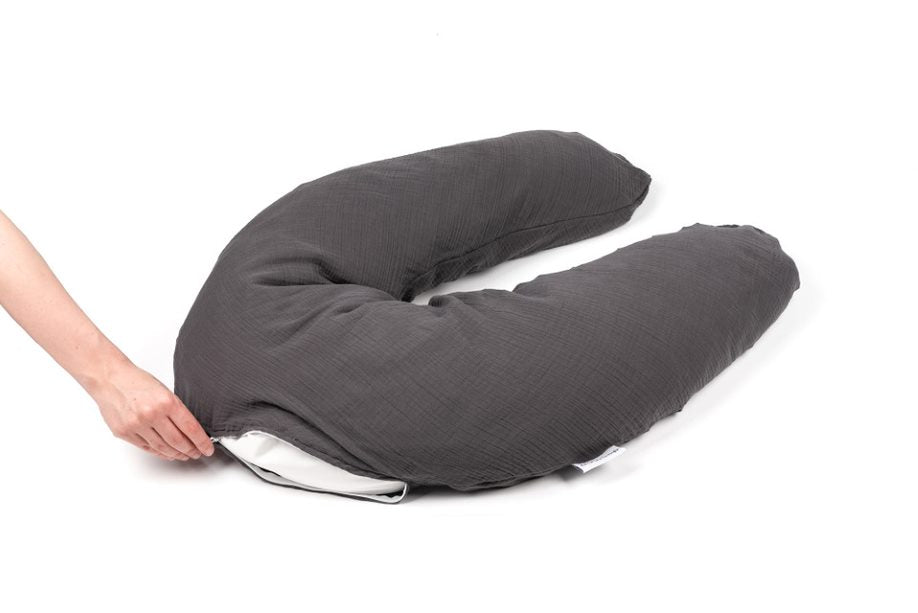 دومو - وسادة كبيرة متعددة الاستخدامات - رمادي