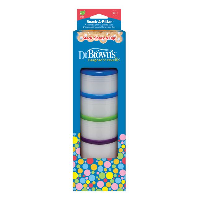 DR BROWNS Snack-A-Pillar™ Snack & Dipping Cups
