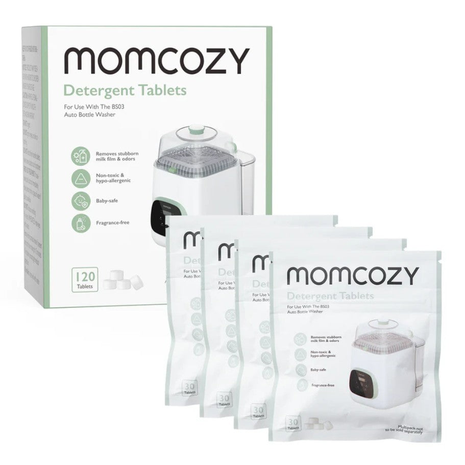 Momcozy Washing Block for Momcozy KleanPal Pro Baby Bottle Washer, 120 Tablets
