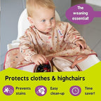 Tidy Tot Cover & Catch bib Foxes