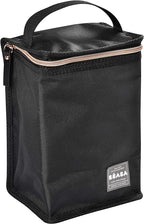 Beaba Isothermal Meal Pouch Black-Pink-Gold