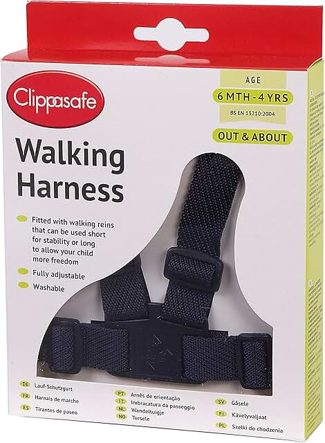 Clippasafe Walking Harness & Reins