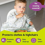 Tidy Tot Cover & Catch bib Hippos