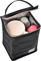 Beaba Isothermal Meal Pouch Black-Pink-Gold