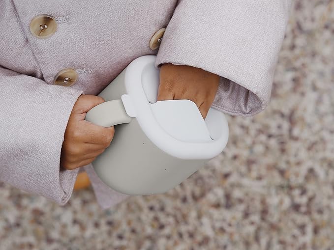 Beaba Pick'n'Snack-Silicone Snack Cup-Velvet Grey