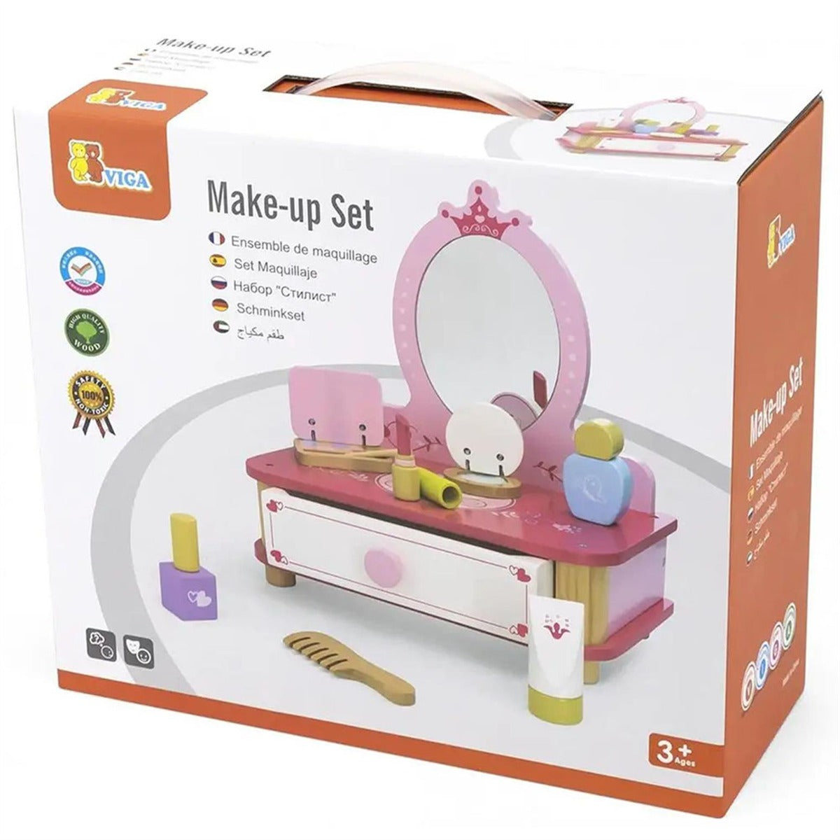 Viga Table Top Make-Up Set Size: 300 x 325 x 185 mm