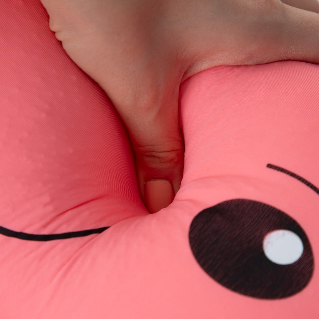 BABYJEM  BATH TUB BED WITH CLIPS / FOAM / PINK