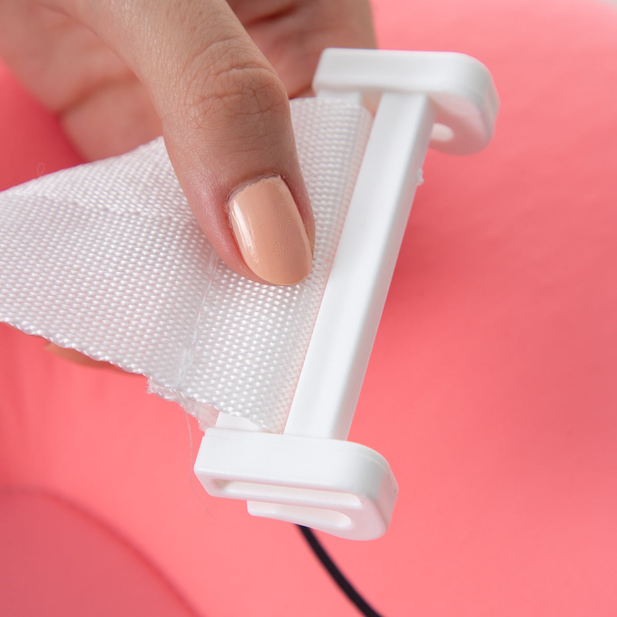 BABYJEM  BATH TUB BED WITH CLIPS / FOAM / PINK