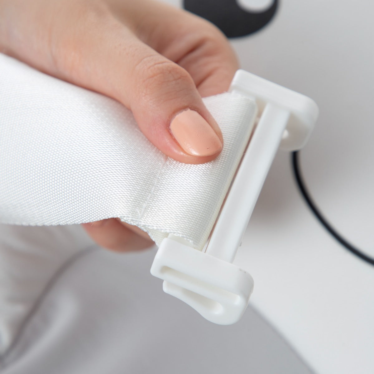 BABYJEM  BATH TUB BED WITH CLIPS / FOAM / GREY