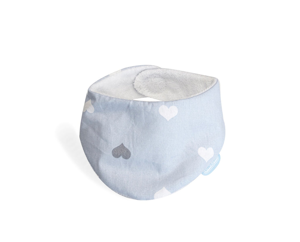 BABYJEM NEWBORN SCARF APRON BLUE