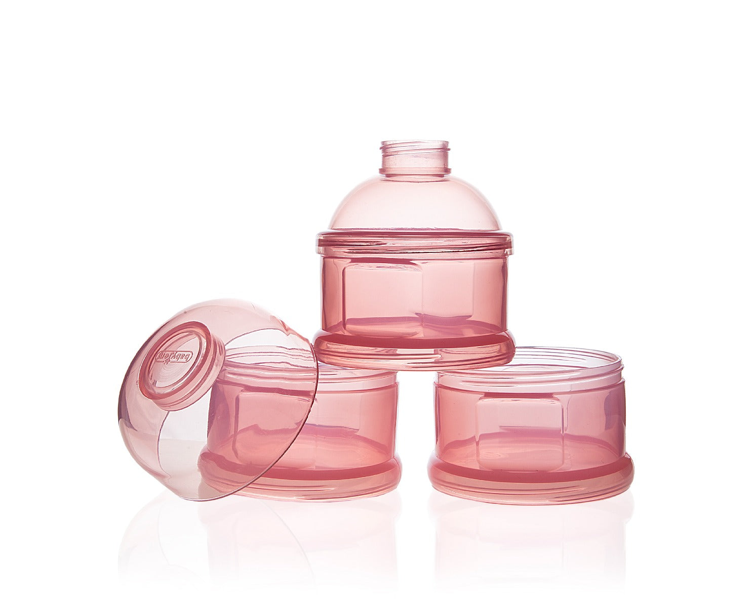 بيبي جيم - حافظة تخزين طعام - زهري