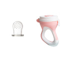 BABYJEM SILICON FRUIT VEGETABLE SUCK /PACIFIER PINK