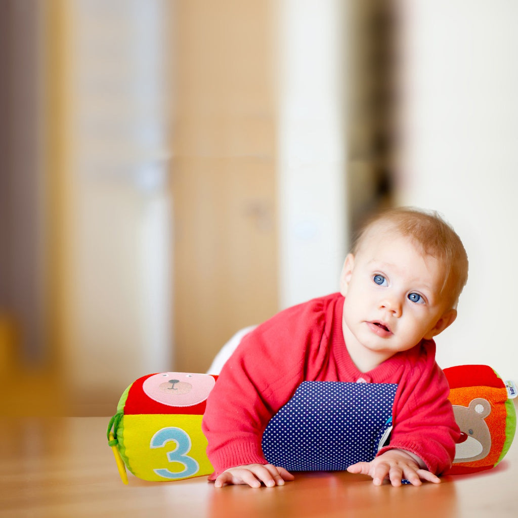 BABYJEM CYLINDER CRAWLING PILLOW