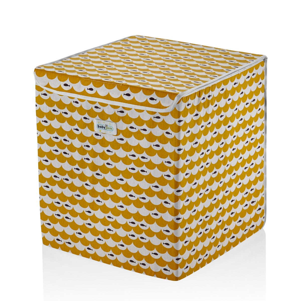 BABYJEM PRACTICAL TOY BOX MUSTARD FISH