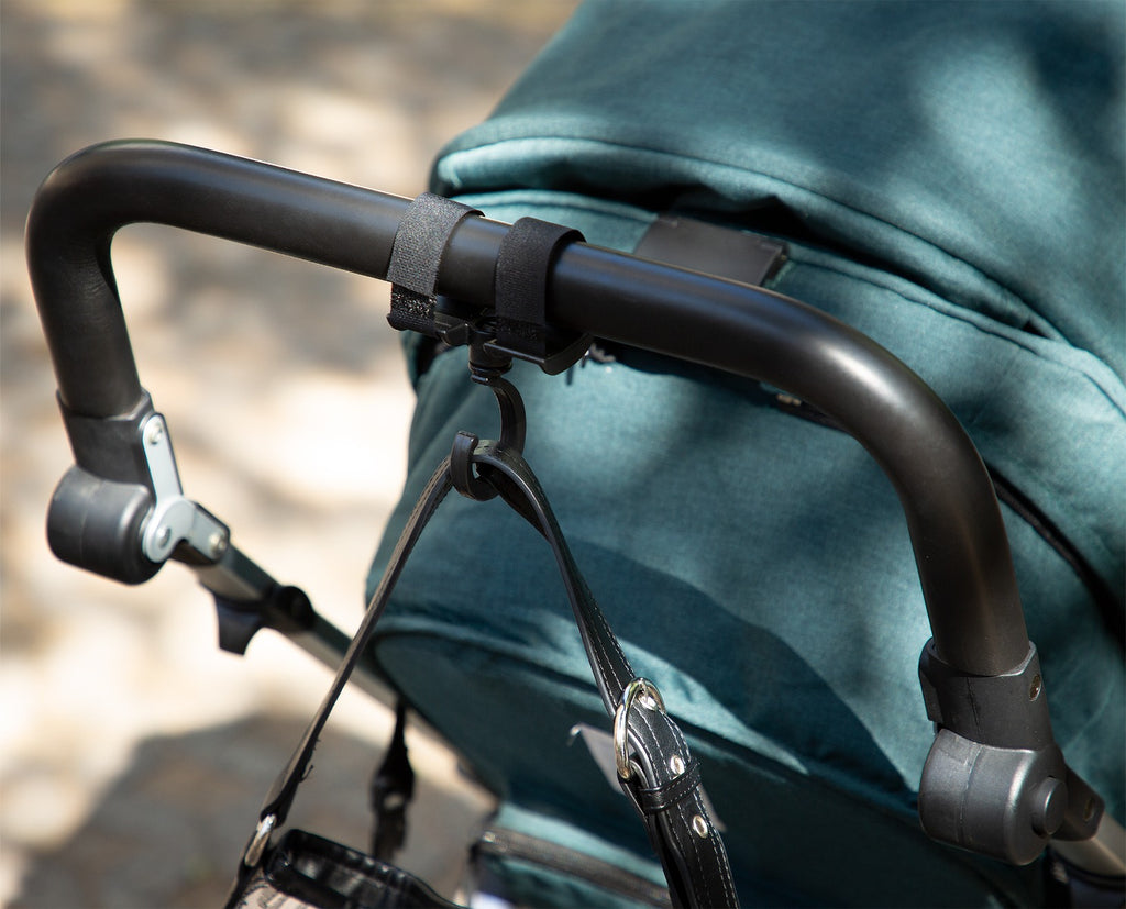 بيبي جيم - خطاف لعربة الأطفال - أسود