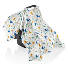 بيبي جيم غطاء لحامل الطفل - رسومات ديناصور