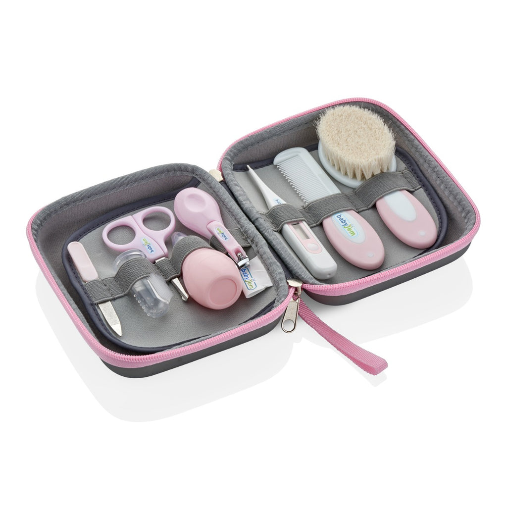 BABYJEM BABY'S GROOMING SET 9 PCS - PINK