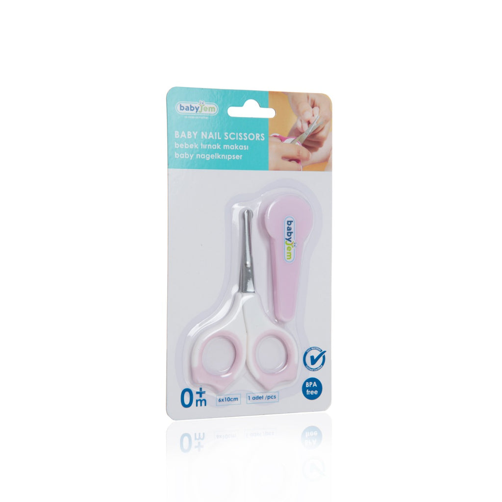 BABYJEM - BABY NAIL SCISSORS - PINK