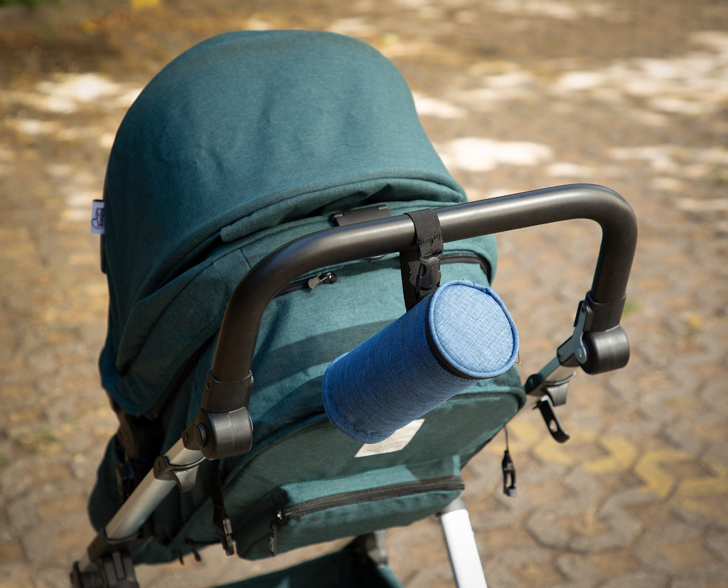 بيبي جيم - حافظة حرارية للرضاعات - ازرق