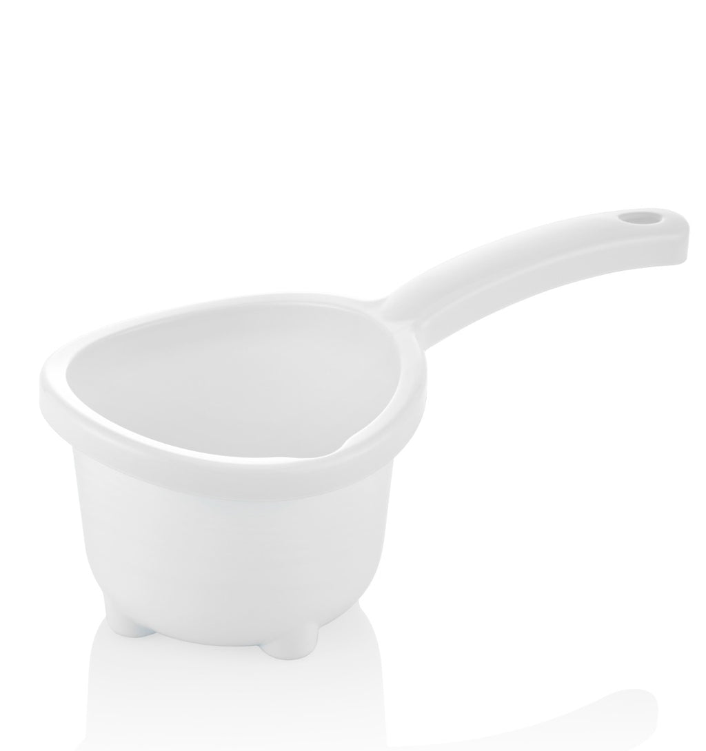 بيبي جيم - مغرفة للاستحمام - ابيض