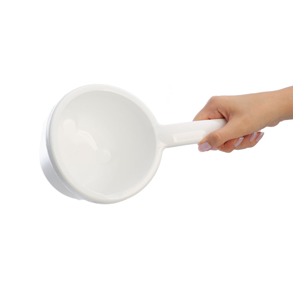 بيبي جيم - مغرفة للاستحمام - ابيض