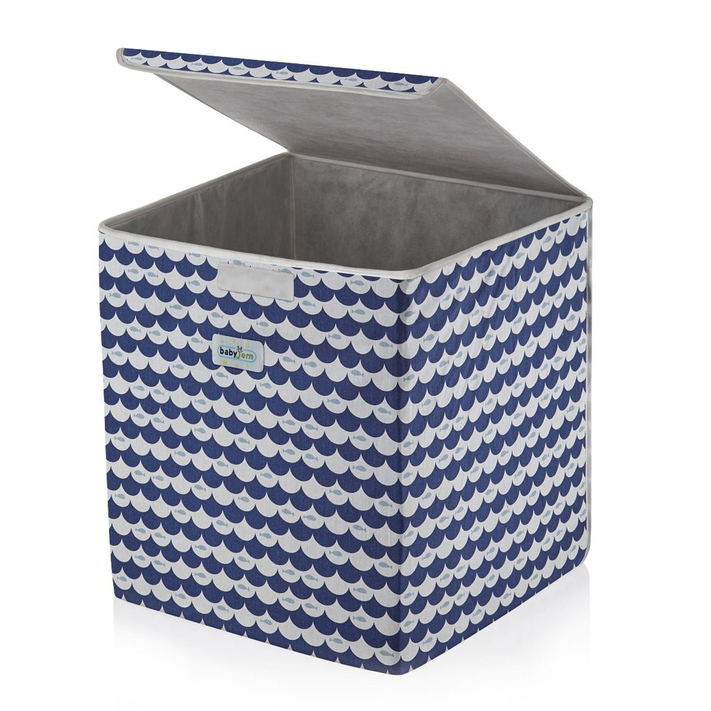 BABYJEM PRACTICAL TOY BOX INDIGO FISH