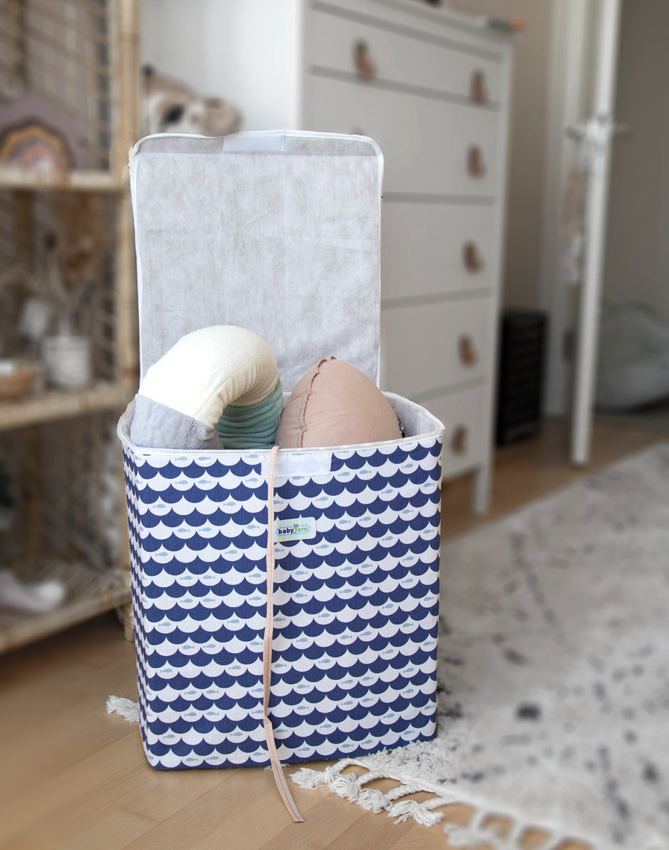 BABYJEM PRACTICAL TOY BOX INDIGO FISH