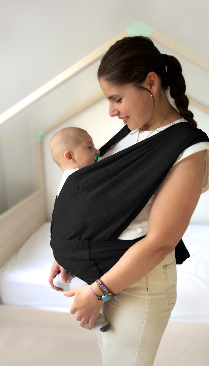 BABYJEM BABY WRAP SYLING BLACK