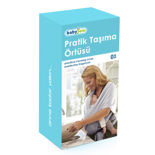 BABYJEM BABY WRAP SYLING BLACK