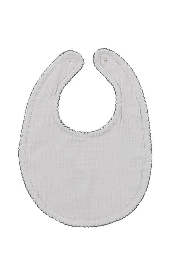 BABYJEM MUSLIN BIB  / GREY