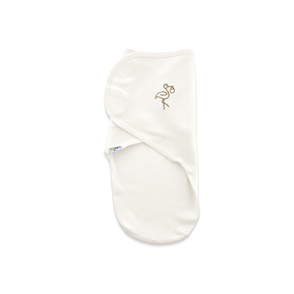 BABYJEM - BABY COTTON SWADDLE - ECRU