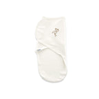 BABYJEM - BABY COTTON SWADDLE - ECRU