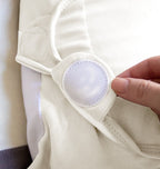 BABYJEM - BABY COTTON SWADDLE - ECRU