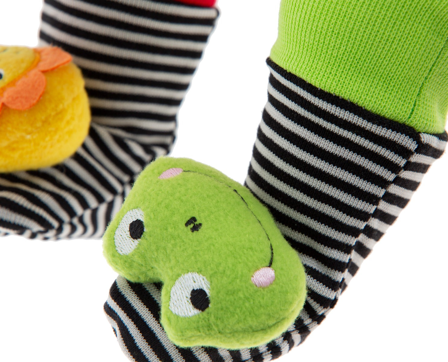 Babyjem rattle and baby socks