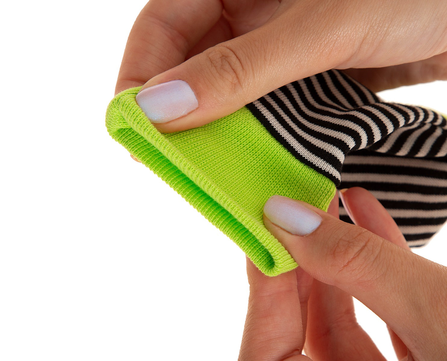 Babyjem rattle and baby socks