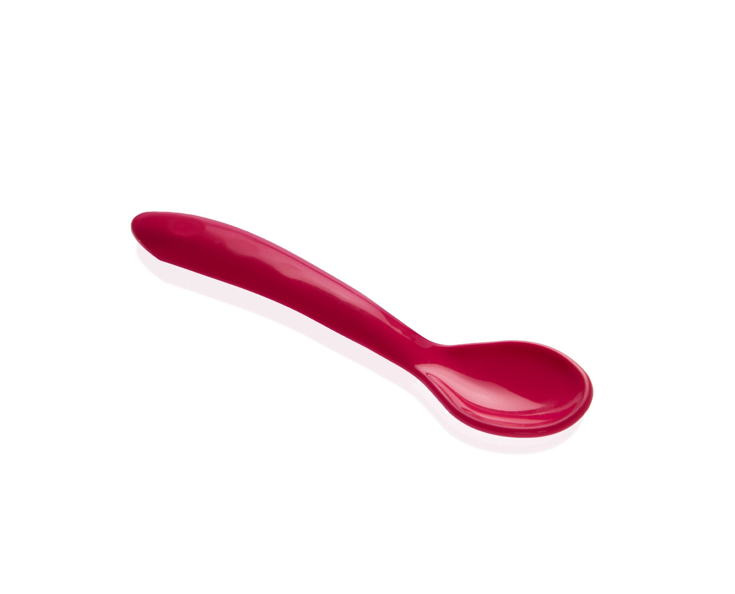 BABYJEM - BABY FOOD SPOON AND FORK - RED