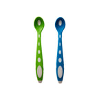BABYJEM SOFT TIP SPOON 2 PCS Green/Blue