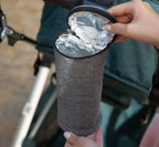 بيبي جيم - حافظة حرارية للرضاعات - رمادي