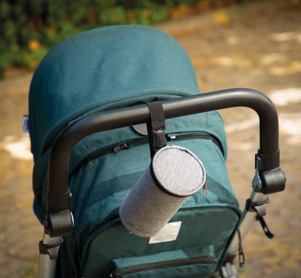 بيبي جيم - حافظة حرارية للرضاعات - رمادي