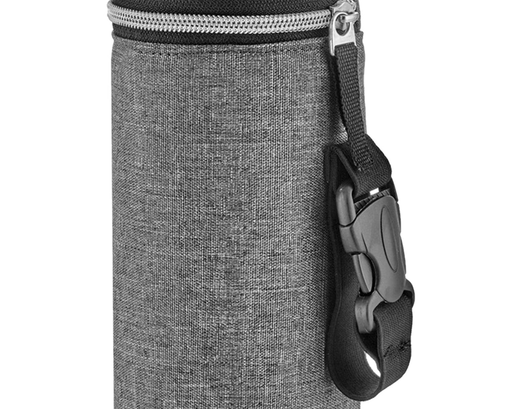 بيبي جيم - حافظة حرارية للرضاعات - رمادي