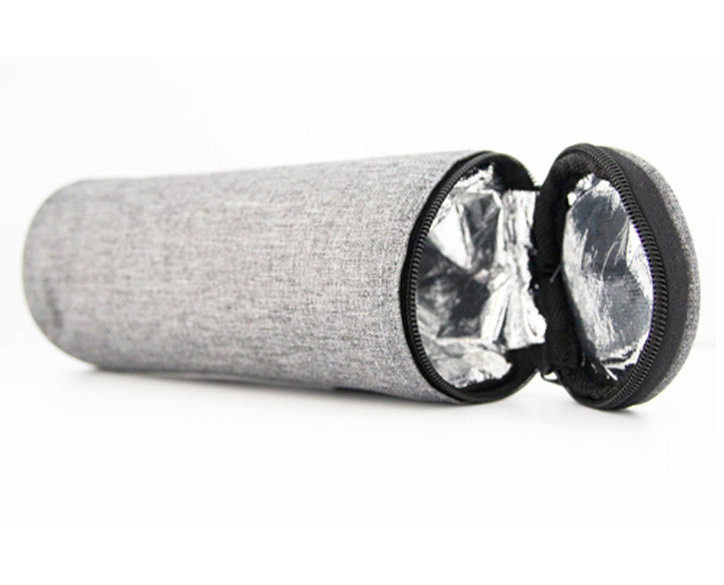 بيبي جيم - حافظة حرارية للرضاعات - رمادي